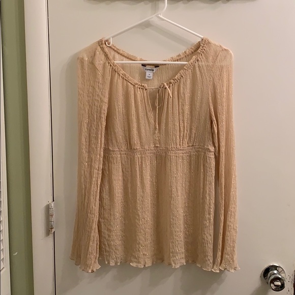 Express - Long Sleeve Blouse - Picture 2 of 4